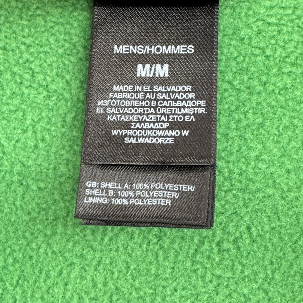 The North Face Green/Tan Fleece Jacket-Size Medium - Picture 6 of 6